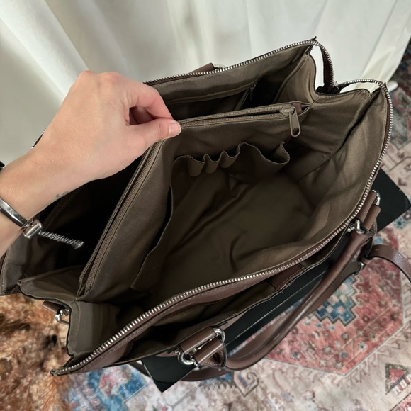 Marc New York Andrew marc luxury large leather bag for school/work - Picture 10 of 15